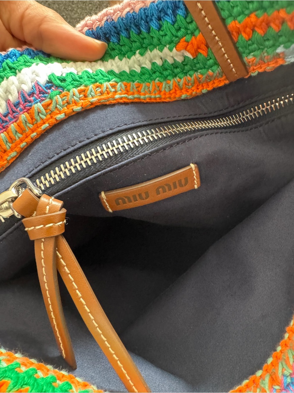 Miu Miu crochet multi bag medium - Picture 7 of 11